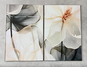 Conjunto de Quadros 2852 Flor