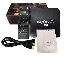 Tv Box MXQ Pro 4K 5G 8gb + 128gb