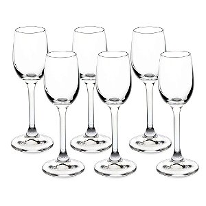 Jogo de Taças para Licor Gastro 6Pçs Bohemia 65ML