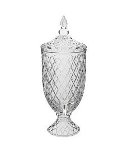 Suqueira/ Dispenser De Bebida 4,5 L Vidro Transparente