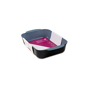 Assadeira Studio Hercules 25x20cm 2,L 1 Retangular Preta