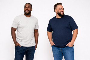 Kit 2 Camisetas Básicas Masculina Plus Size XP AO G5