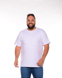 Camiseta Masculina Básica Branca Plus Size XP Ao G5 502