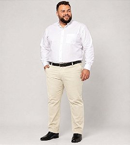 Calça Masculina Sarja Stretch Sport Fino Plus Size Pequenos Defeitos 50 ao 78 2080
