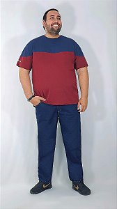 Calça Jeans Stretch Básica Masculina Amaciada Plus Size 50 ao 80 2259