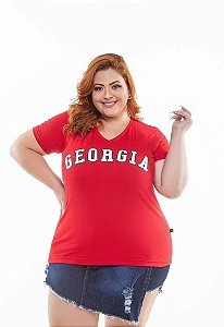 T-shirt  Georgia Vermelha XP ao G5