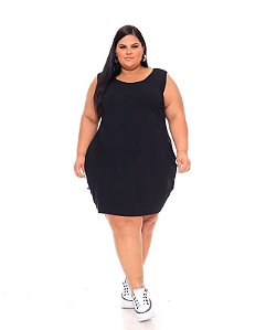 Vestido Regata Viscolycra Preto XP ao G5 3287