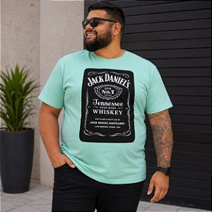 Camiseta Estampada Masculina Jack Daniels Verde XP ao G5