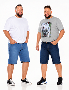 Bermuda Jeans Masculina Varidados 100% Algodão do 50 ao 74
