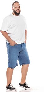 Bermuda Jeans  Masculina 100% Algodão 50 ao 80 2286