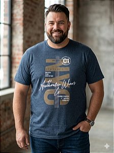 Kit 4 Camisetas Masculina Estampas Sortidas Plus Size XP AO G5