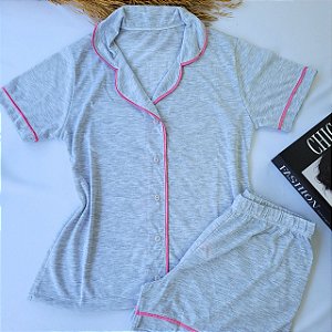Pijama Americano Feminino | Pijama Botão