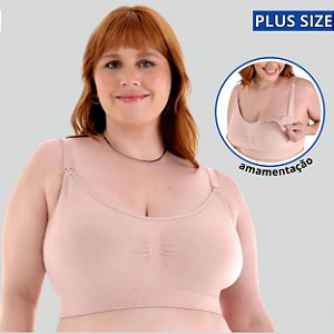 Sutiã de Amamentação Plus Size