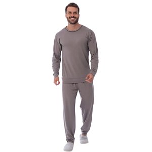 Pijama Masculino Inverno em Suede Flanelado