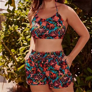 Biquíni Top + Short Poliamida