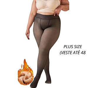 Meia Calça Peluciada - PLUS SIZE - GRAMATURA 220 (MAIS GROSSA)