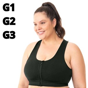 Top Fitness Plus Size - Modelo Nadador Reforçado ZR0401069