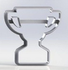 Cortador Mini Troféu 5cm