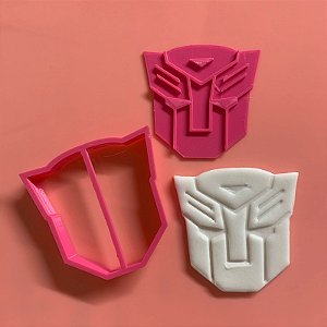 Cortador e Marcador Transformers - Máscara Tamanho P