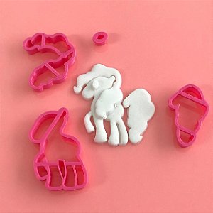 Cortador/Marcador My Little Pony - Pinkie Pie - Para Pasta