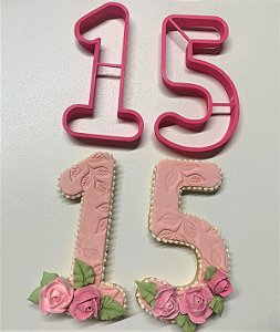 Cortador Numeral Quinze Anos