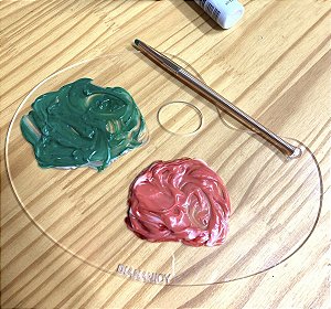Paleta em Acrílico  para Pintura