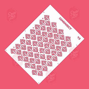 Estêncil Diananicy Nº 46 - Stencil Ramos