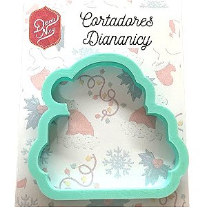Cortador Papai Noel com Plaquinha - D240103