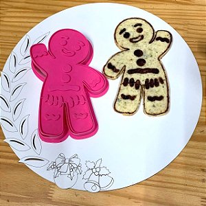 Cortador e Marcador Gigante Gingerbread - D240112