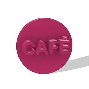 Marcador para Doces/Brigadeiros Tema Café