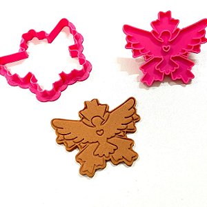 Cortador e Marcador Espírito Santo 8cm