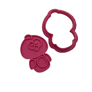 Cortador com Marcador Pintinho - Galinha Pintadinha 6cm