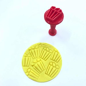 Marcador para Doces/Brigadeiros Tema Pipoca