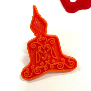 Cortador e Marcador Buda Sentado Esotérico 6 cm