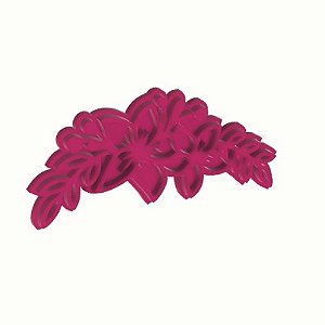Cortador e marcador floral arco 6,5cm