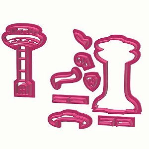 cortador torre patrulha canina 6cm