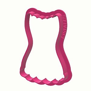 Cortador body lingerie 8cm
