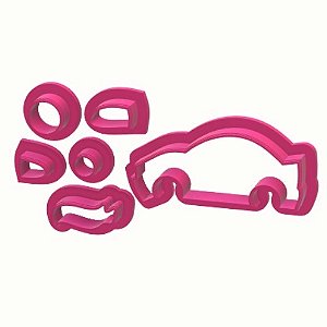 Cortador carrinho hot wheels