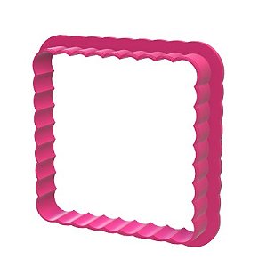 Cortador quadrado babadinho 6cm