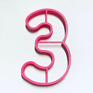 Cortador Numeral G - Número 3