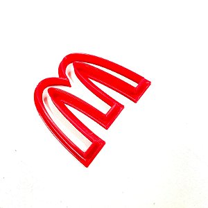 Cortador Mc Donald - M Logotipo 5cm (para pasta)