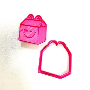 Cortador e Marcador Mc Donald Méqui Mac 6,5cm Lanche Feliz
