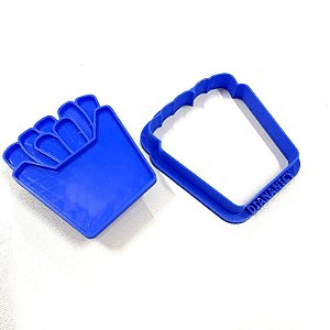 Cortador e Marcador Mc Donald Méqui Mac 6,5cm Batata Frita