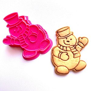 Cortador e Marcador Boneco de Neve - D240173
