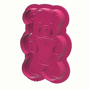 Cortador e Marcador Urso Fofo 7cm