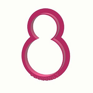 Cortador Boneco de Neve 6cm - D240165