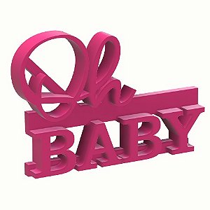 Marcador Oh Baby 5cm