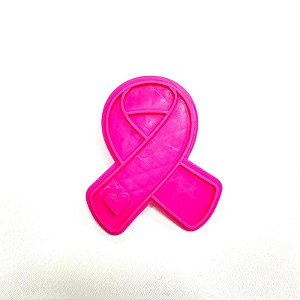 Cortador e Marcador Outubro Rosa Laço 7cm