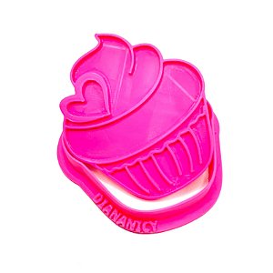 Cortador e Marcador Cupcake 7cm