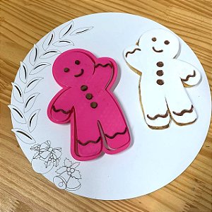 Cortador e Marcador Gigante Gingerbread - D240113